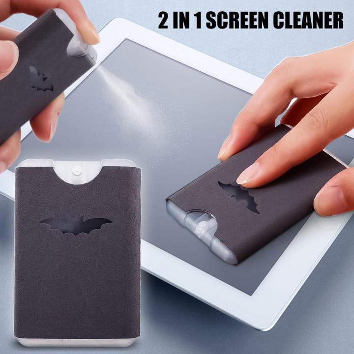2 in 1 Screen Cleaner & Microfiber Cloth Touchscreen Mist Cleaner /Screen Cleaner Spray /for All Phones Laptop Tablet Screens