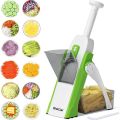 Brava Spring Slicer Vegetable Cutter Multifunctional high quality ABS Vegetable Slicer Frech fry cutter. 