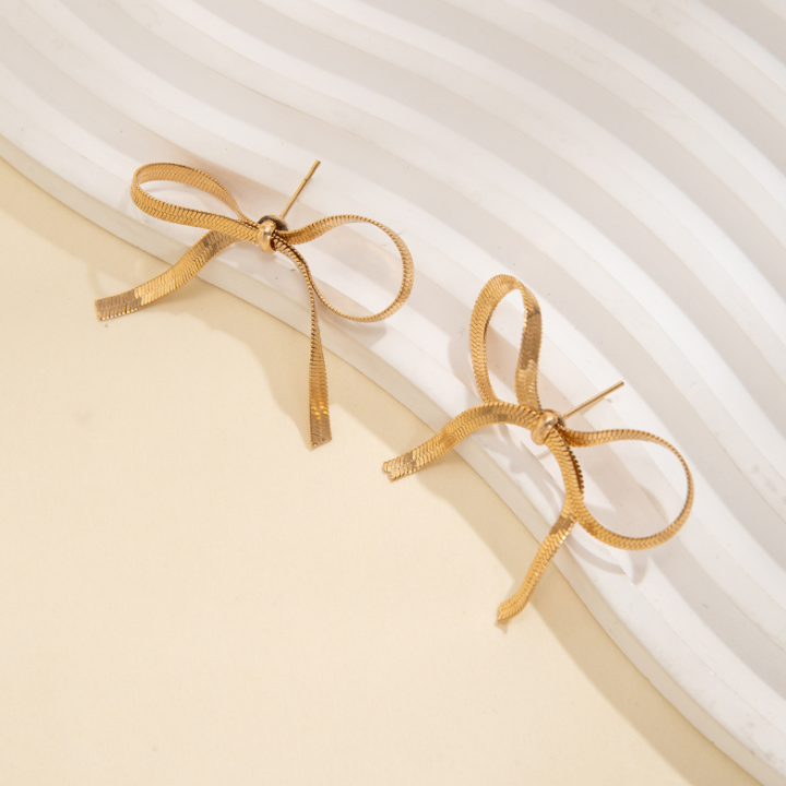 Fashion%20Simple%20Bow%20Gold%20Earrings%20Necklace%20Bracelet%20Set%20for%20Women%20Personality%20Trend%20Party%20Dinner%20Jewelry%20Set%20Accessories%20-%20Image%208