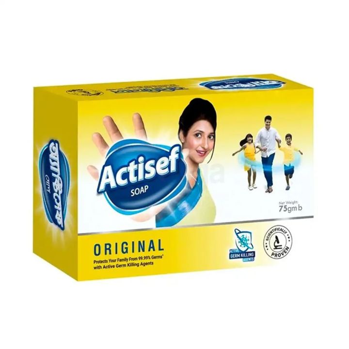 Actisef Original Soap 75gm B3G1