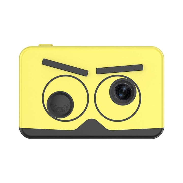 Portable Toddler Kids Camera 20M Camera Auto Focus 2.0'' IPS Screen 1080P Video Record Mini Selfie Camera Learning Toy Christmas Birthday Gift for Girls Boys Holiday Travel-yellow1
