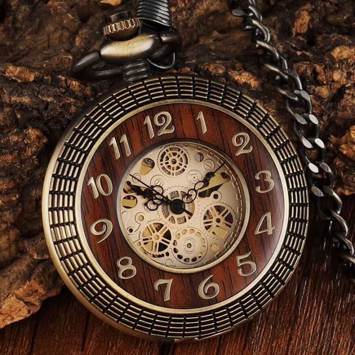 %E3%80%90LuckyBabyFans%20Store%E3%80%91Vintage%20Wood%20Circle%20Carved%20Number%20Dial%20Pocket%20Watch%20Men%20Unique%20Hollow%20Steampunk%20Bronze%20Clock%20Watches%20Chain%20-%20Image%203
