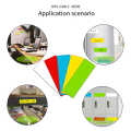 Magnetic Dry Erase Labels Dry Erase Magnetic Labels Magnets Sticker Reusable Magnetic Name Tags. 