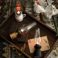 ECHIDNA Electronic Oil Lamp Creative 80s Retro LED Decorative Candle.