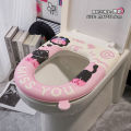 Toilet mat cartoon toilet cover toilet mat sticker EVA waterproof toilet seat seat universal seat cushion for all seasons. 