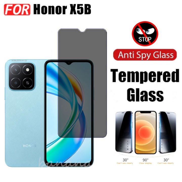For%20Honor%20X5B%20Shockproof%20Phone%20Case%20Honor%20X7C%20Privacy%20Tempered%20Glass%20Screen%20Protector+Lens%20Protective%20Film%20-%20Image%202