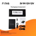 FiTAS DC Mini UPS 5V 9V 12V 12V With TYPE-C Fast Charging.