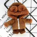 【The road to happiness Store】1 Set Cute 11 Dolls Animal Rabbit Fox Dinosaur Coat + Pants for 1/12 BJD, Molly Doll Clothes. 