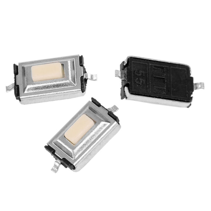 20Pcs%20Touch%20Micro%20Switch%203*6*2.5mm%20SMD%20White%20Button%20Head%20Demoo%20-%20Image%202