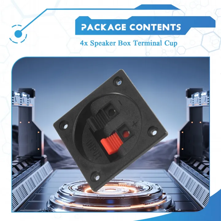 4PCS%20Speaker%20Box%20Terminal%20Cup,%20Spring%20Square%20Subwoofer%20Box%20Terminal%20Binding%20Post%20Connector%20for%20DIY%20Home%20Car%20Speaker%20-%20Image%207