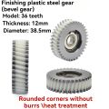 (GGBR) 3PCS 36 Teeth Steel Gear Electric Bike Engine for FAT Bike Motor G020 G060 750W/G062 1000W Helical Tooth.