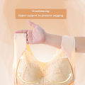 Chest Gathered Bra Women bra Beauty Back Bra  Lace Bra Seamless Bra Fitness Sleep Bra. 