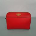 Estee Lauder 2020 Autumn Bee Red PU Cosmetic Bag Travel Carrying Makeup Storage Handbag. 