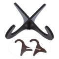 portable wood stand detachable violin bracket musical instrument accessory. 