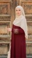 Sabiha Embroidery Borkha For Women - Original Dubai Cherry Fabric Borkha.