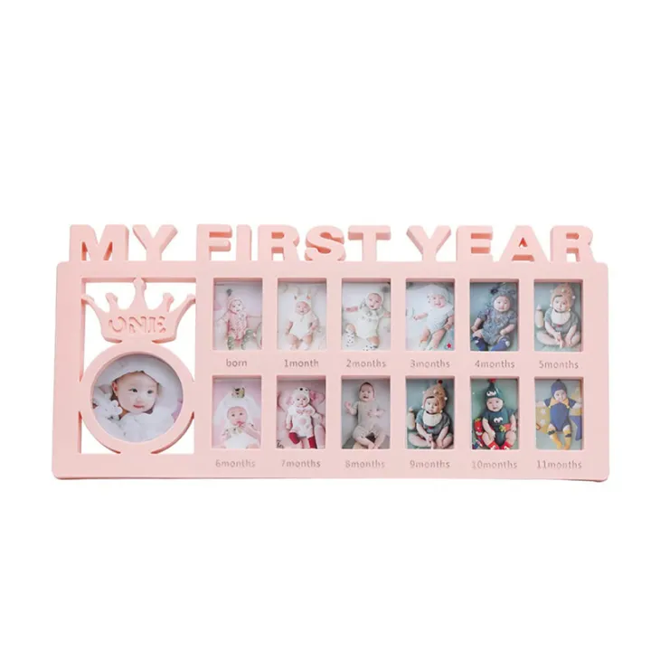 1Pc%20Infant%20First%20Year%20Picture%20Frame%2012%20Month%20Baby%20Milestone%20Photo%20Frame%20MY%20FIRST%20YEAR%20Pictures%20Display%20Growing%20Memory%20Decor%20-%20Image%206