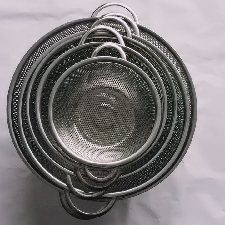 Kitchen%20Sink%20Basket%20Strainer/%20Jali%20Set/%20Multi-Function%20Kitchen%20&%20Vegetable%20Fruit%20Colanders%20&%20Strainers%20Steel%20Basket%20-6%20Pieces%20-1%20SET%20-%20Image%202