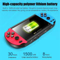 X7 Handheld Game Console With 1500mAh Battery 4.3 Inch Screen Nostalgic Game Console Video Game Controller Ideal Gift For Kids.