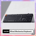 Xiaomi Wired Mechanical Keyboard Red Green Switch 104 Keys Gaming Ergonomic Design LED Backlight Modes.