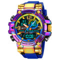 【NShisasN】STRYVE Fashion Men's Sport Watches Shock Resistant 50M Waterproof Wristwatch LED Alarm Stopwatch Clock Watches Men 8025. 