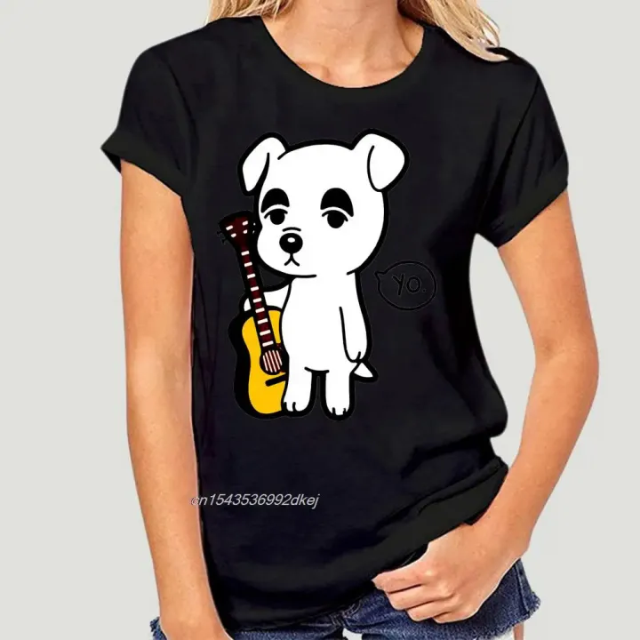 ACNL K Animal Crossing T-Shirts Men Cotton T Shirts New Leaf Game Acnl Roost Wild Slider Short Sleeve Tee Shirt Plus Size 5389A