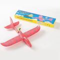 USB Charging Foam Electric Aircraft Hand Throw Flight Glider Aircraft Airplane DIY Model Toy Throwing Roundabout Airplane Gift. 