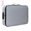 Fireproof Certificate Holder Fireproof Document Bag with Password Lock Water-resistant File Storage Case for Home Travel Keep Certificates Safe. 