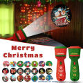 Christmas Flashlight Projector For Kids 24 Different Christmas Patterns Baby Bedtime Projection Toys For Boys Girls Xmas Gift. 