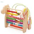 Wooden Bead Maze Toys for Toddlers Early Educational Toys Bead Maze Activity Colorful Abacus for. 