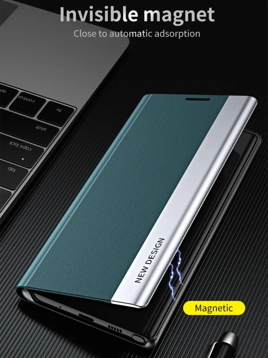 For%20Samsung%20Galaxy%20S20%20Ultra%20Thin%20Slim%20Folio%20Flip%20Leather%20Magnetic%20Closure%20Case%20Cover%20-%20Image%203