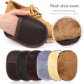 1 Pcs Multifunction Shoe Cleaning Shiner Glove Shoe Shine Polishing Glove Brush Sandal, Sneaker, Handbag, car leather cleaning Brush, Cleaning tools. 