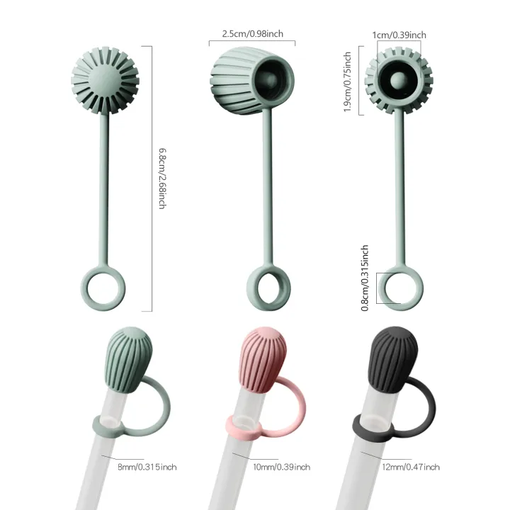 UMUST%20Silicone%20Straw%20Covers,Dust-Proof%20Straw%20Caps%20for%20Stanley%20Cups%2030oz/40oz%20,Reusable%20Straw%20Topper%20Accessorines%20-%20Image%205