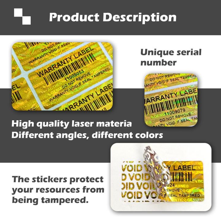 3x1.5cm%20Tamper%20Proof%20Stickers%20with%20bar%20Code%20Gold%20holographic%20Warranty%20Seal%20Hologram%20Security%20Labels%20with%20Unique%20Serial%20Number%20-%20Image%206