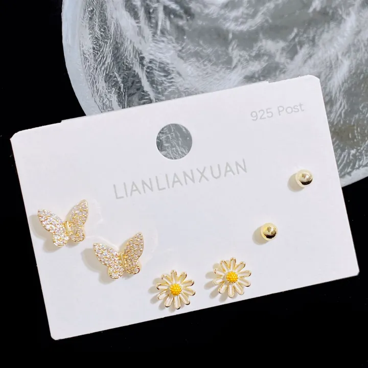 SLBABY:%20Sweet%20style,%20small%20and%20cute,%20delicate%20earrings,%20versatile%20design,%20sterling%20silver%20temperament,%20pierced%20earrings%20-%20Image%208