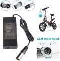 36V 2A Charger for Razor MX500 MX650,GT GT750, Izip I600 I750 I1000 Mongoose M750 Electric Scooter with 3-Pin Male XLR Connector. 
