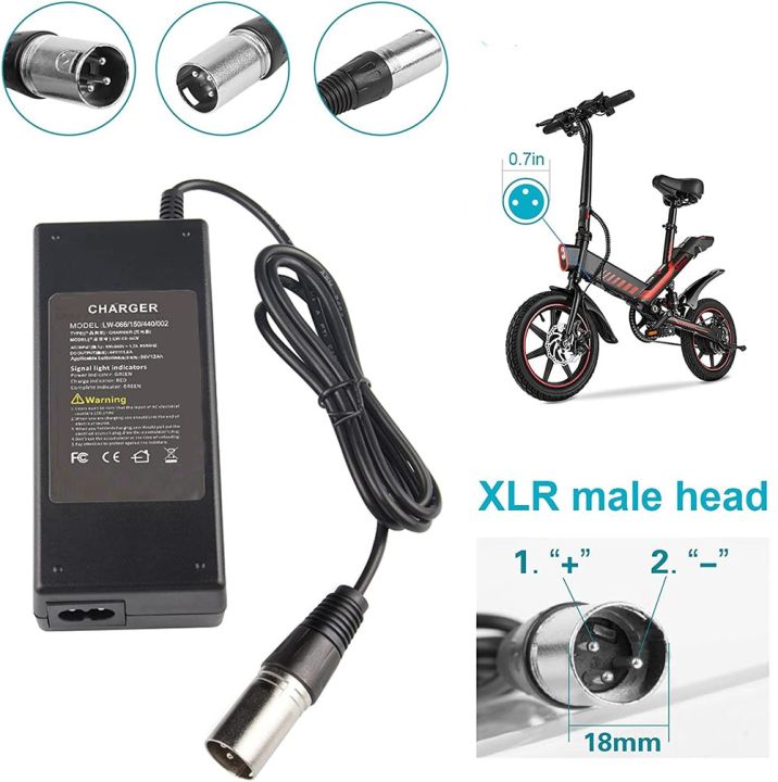 36V%202A%20Charger%20for%20Razor%20MX500%20MX650,GT%20GT750,%20Izip%20I600%20I750%20I1000%20Mongoose%20M750%20Electric%20Scooter%20with%203-Pin%20Male%20XLR%20Connector%20-%20Image%204