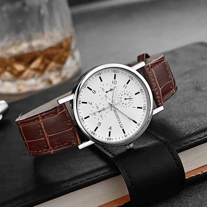 New%20MODIYA%20Quartz%20Watch%20Gift%20Watch%20for%20Men%20Simple%20watch%20Men's%20Watch%20with%20Belt%20Gift%20-%20Image%202