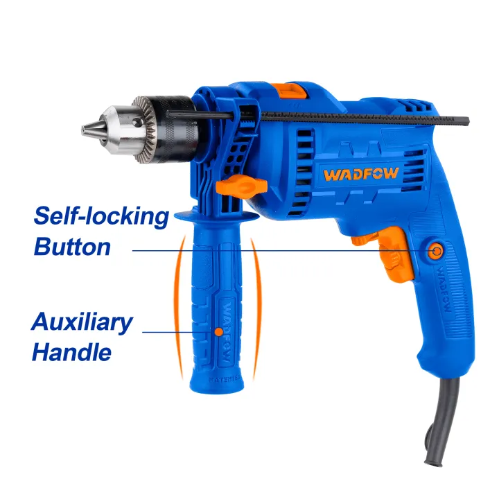 WADFOW%20Impact%20Drill,%20650W,%203000RPM,%20Variable%20Speed,%20Powerful%20motor,%20Side%20Handle,%20Depth%20Gauge,Forward%20Reverse%20WMD15651%20-%20Image%205