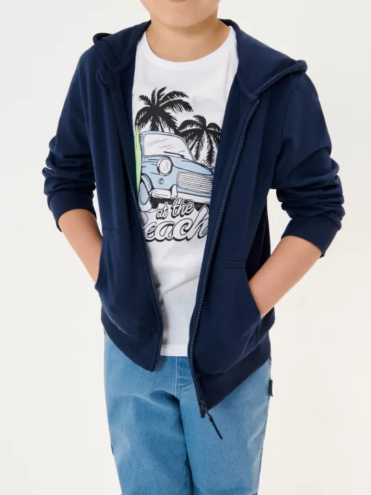 Boys%20Fleece%20Pullover%20Zip%20Up%20Hoodie%20Sweatshirt%20From%20Levin%20-%20Image%204