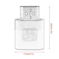 VGA HDMI Dummy Plug Virtual Display Emulator Adapter DDC Edid 1920x1080P. 