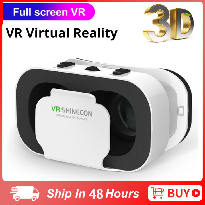 VR G05 Virtual Reality HD Lens 3D VR Glasses Stereo Google Cardboard Headset Helmet For 4.7-6.0 Inches Android IOS Smart Phones
