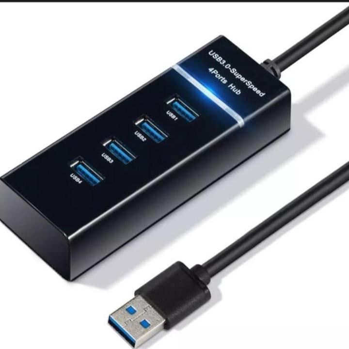 4 ports of high speed USB hub high-speed USB 1.0 SPLETER BLACK BLACK