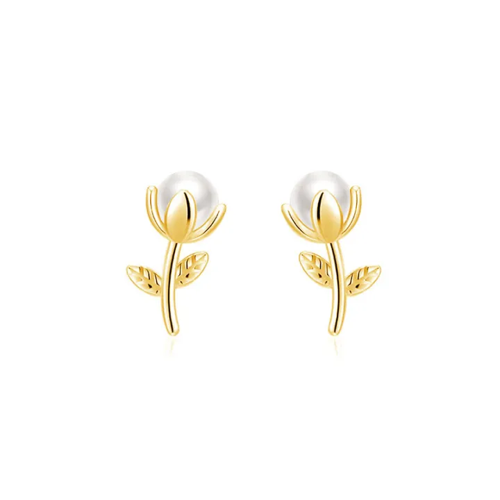 S925%20sterling%20silver%20tulip%20stud%20earrings%20women's%20ins,%20sweet%20and%20gentle,%20light%20luxury,%20niche%20design,%20simple%20flowers,%20shell%20bead%20earrings%20-%20Image%205