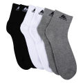 03 Pair Cotton and Nylon Socks for Men - Comfortable and Durable Footwear Essentials.