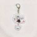 Anime Acrylic Keychain Cute Cartoon Geto Suguru Gojo Satoru Toji Fushiguro Amanai Riko Key Chain Jewelry Gifts. 