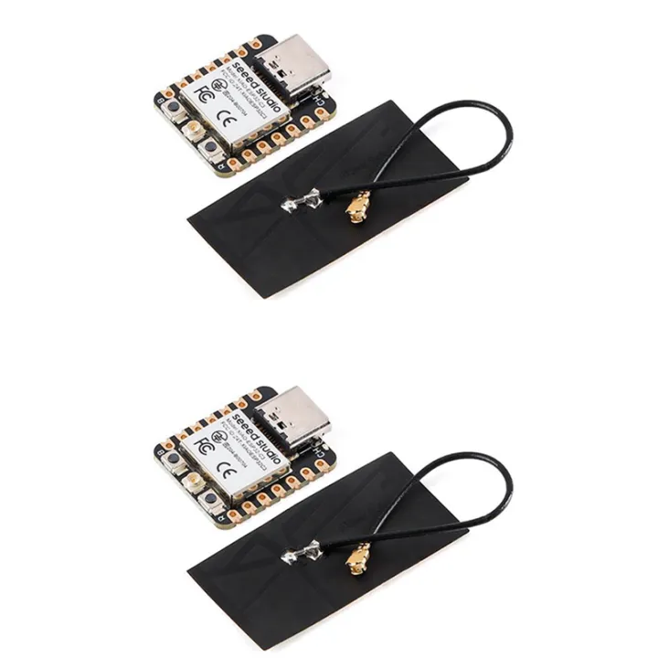 LKPCIGCXM 2X Seeeduino XIAO ESP32-C3 WiFi Bluetooth Mesh 5.0 Development Board Modul 4MB Flash 400KB for
