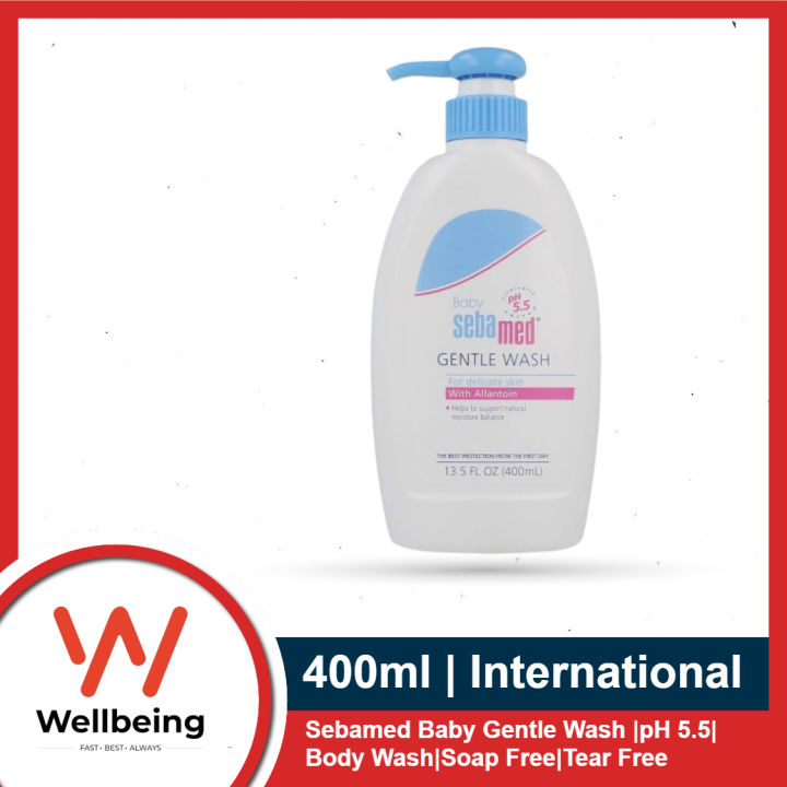 Sebamed Baby Gentle Wash 200ml/ 400ml |pH 5.5| Body Wash|Soap Free|Tear Free