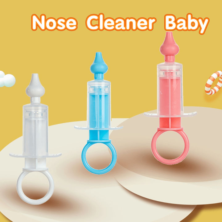 Baby Nasal Aspirator Professional Syringe Nasal Irrigator Infant Nose Cleaner Rinsing Device