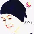 Hijab Inner Cap 4 pcs set White, Black, Pink & Off-White Summer Comfortable Cotton Cloth Preferble - Low Hassle and Maintanance. 