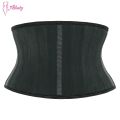 Atbuty Latex Waist Trainer Short Torso 7 Inches UnderCorset 25 Steel Bone Smooth Cincher Body Shaper Tummy Control NBW1943B.